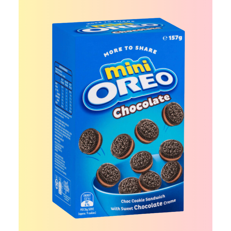 Oreo Mini Chocolate Cookies Sharepack | 157g (NOV 2024) | Shopee ...