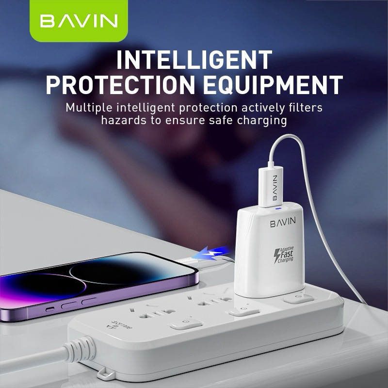 BAVIN PC586 QC3.0 Fast Charger Max Qualcomm USB Wall Charger for Micro ...