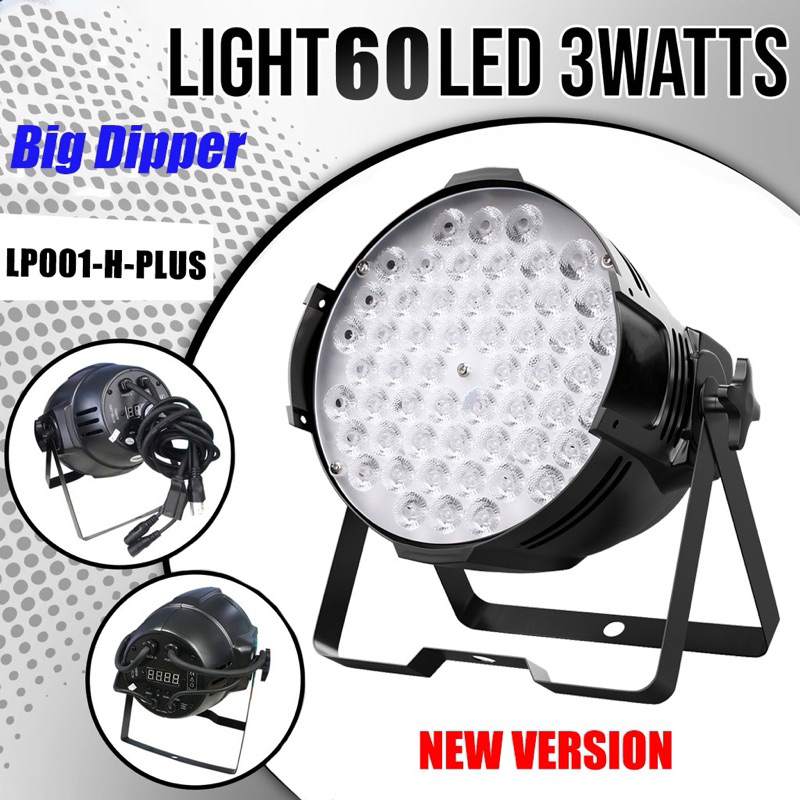 Big Dipper LP001-H-Plus Stage Lights LED 60*3W RBGW Par Lights With DMX ...