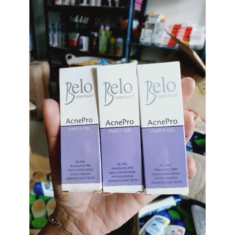 ACNE PRO PIMPLE GEL BELO oil free 10g 1pc only | Shopee Philippines