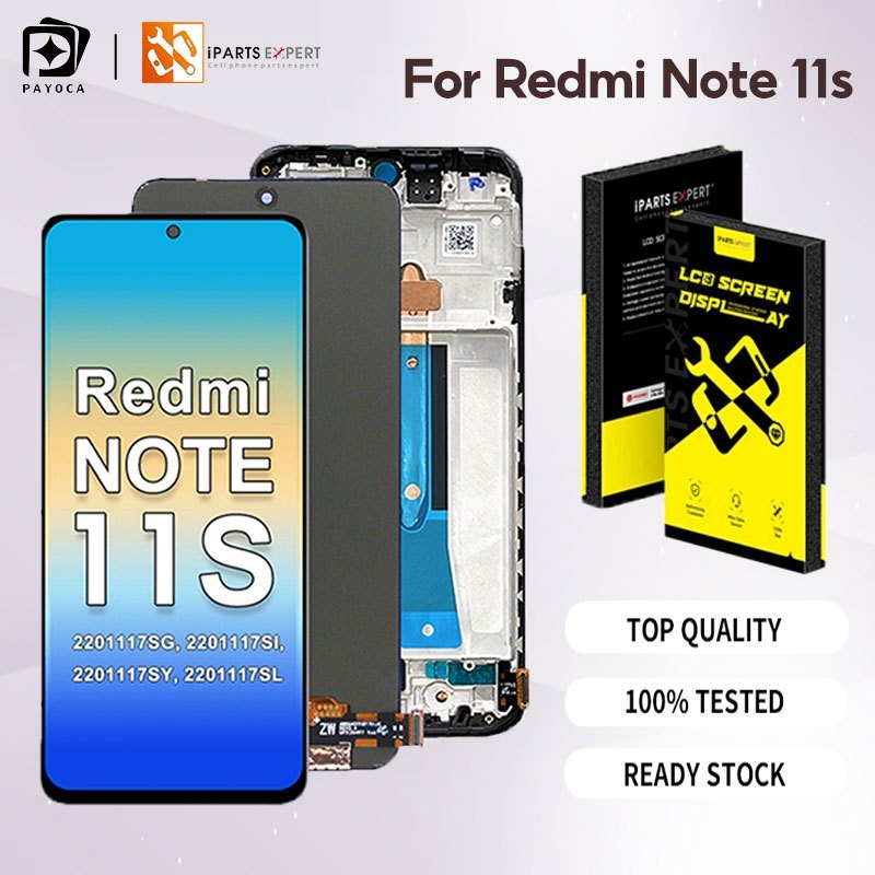 IPARTSEXPERT LCD For Xiaomi Redmi Note 11 4G 11s lcd Display Touch ...