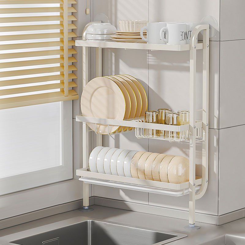 3-Layer-to-layer reservoir drainage kitchen storage rack storage rack ...