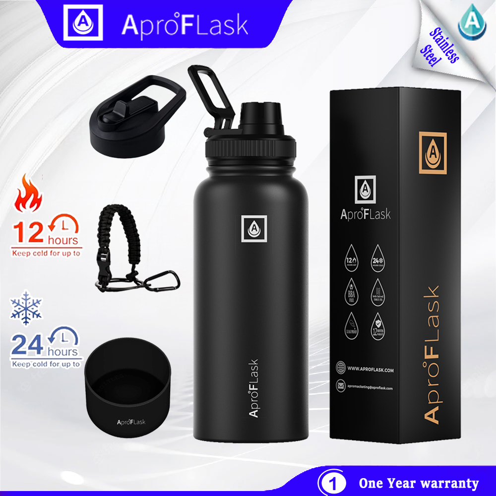 Apro°Flask 22/32oz Tumbler Hot And Cold Thermos Flask with Straw Lid ...