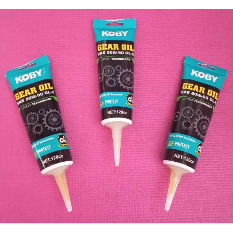 Koby Gear Oil SAE 80w90 120ml | Shopee Philippines