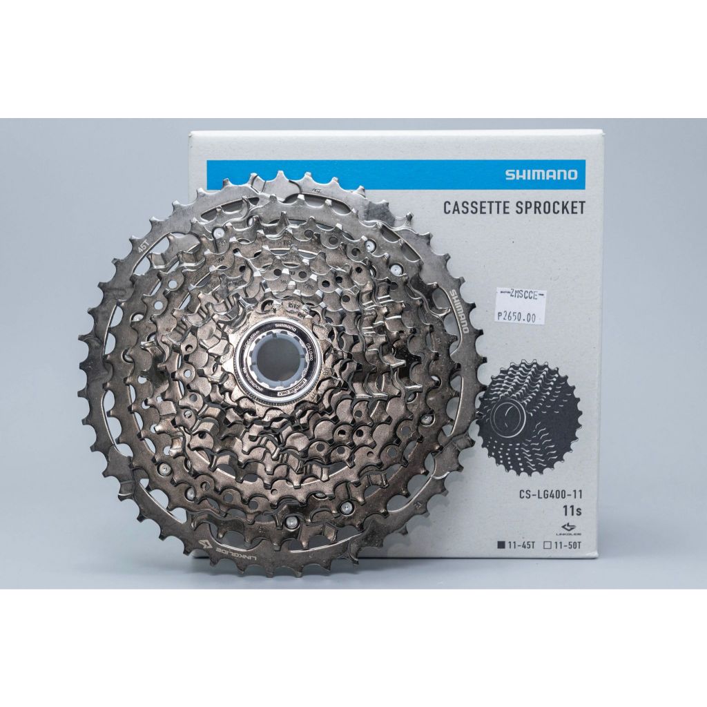 Shimano Cues CS-LG400-11 11 Speed Cassette Sprocket | Cogs | Shopee ...