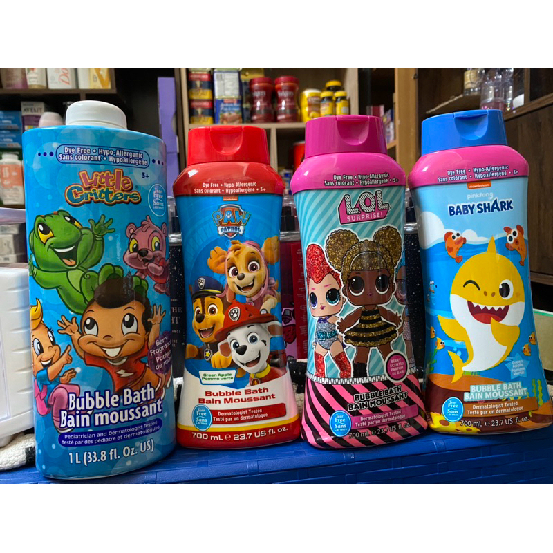 Kids character Bubble Bath 🇨🇦 Shopee Philippines