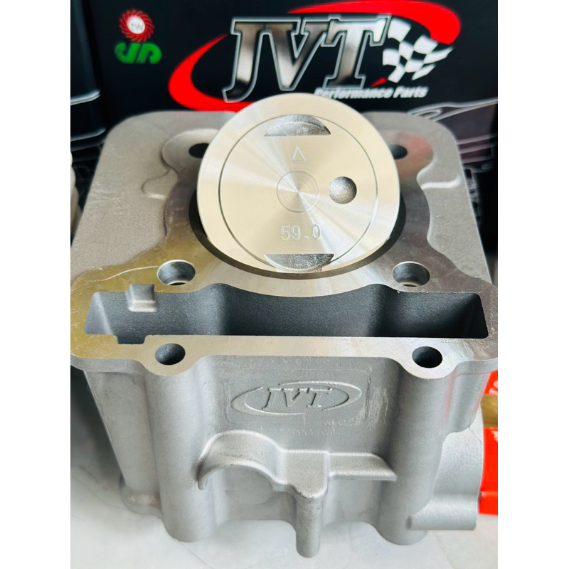 JVT Cylinder Block (59MM) for Mio i 125/Mio Soul i 125 and MiO Sporty ...