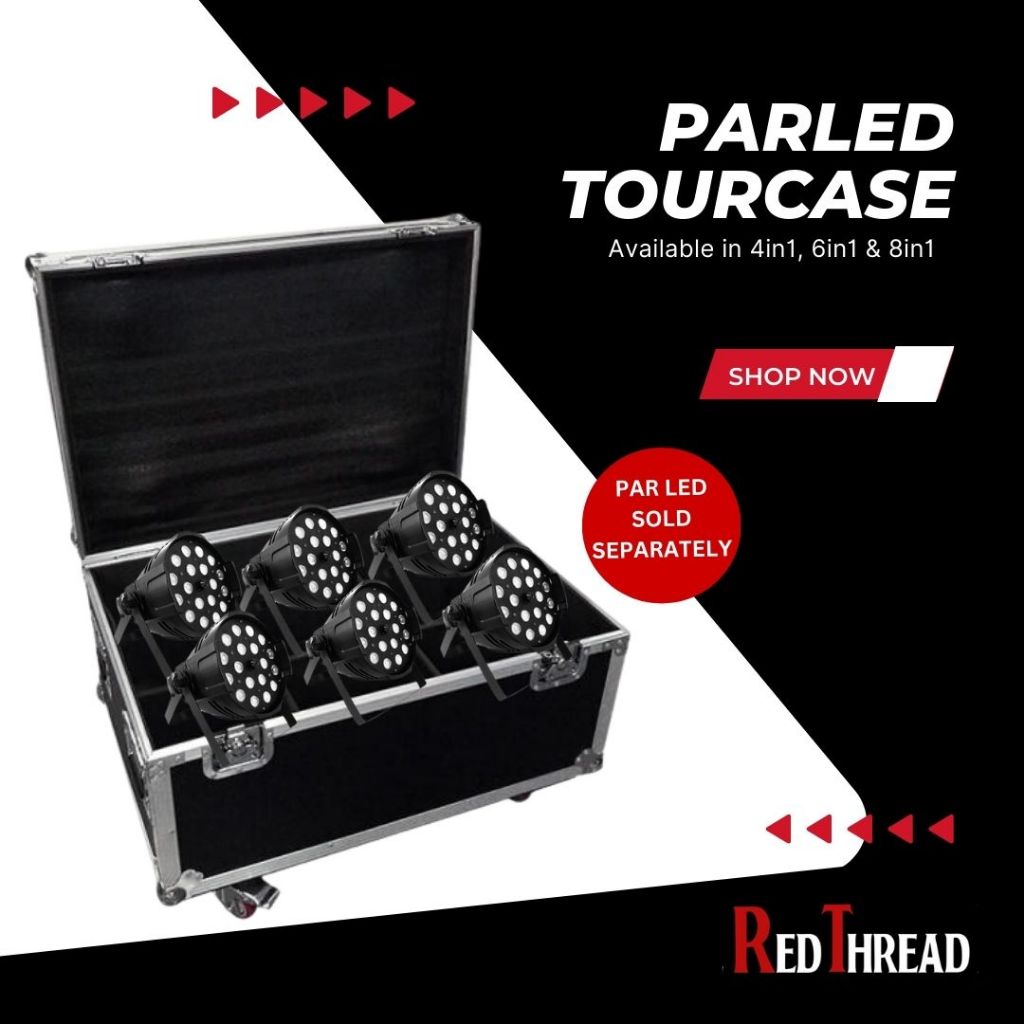 Tour Case for ParLED Lights | 4-in-1 / 6-in-1 Flight Case with Wheels ...