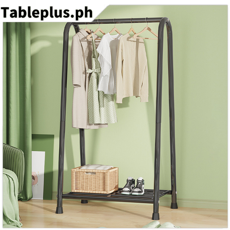 ✨COD✨Multifunctional Clothes Hanger Bedroom Hanger Storage Rack Simple Coat  Rack Shoe Hat Rack