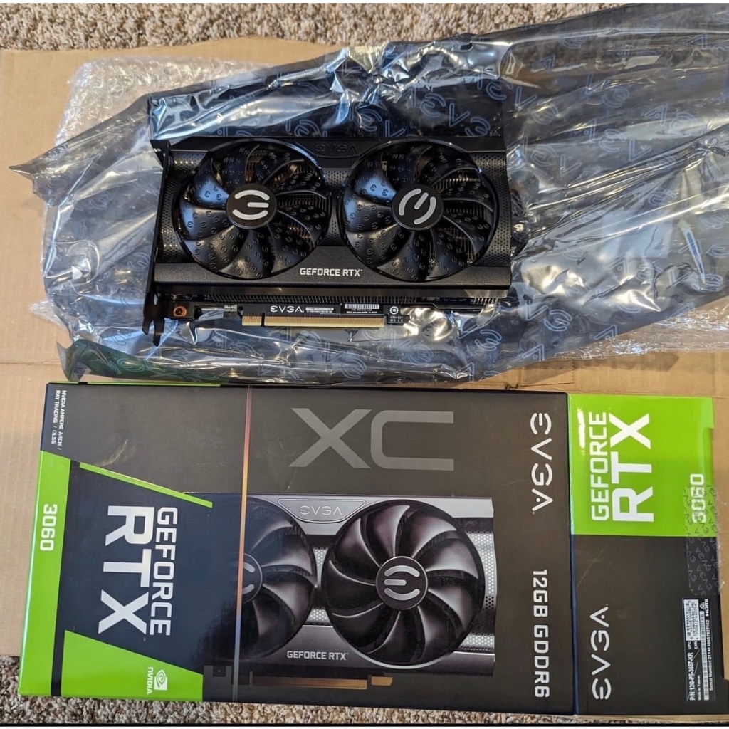 EVGA GeForce RTX 3060 XC GAMING 12GB GDDR6 Graphics Card (12G-P5-3657 ...