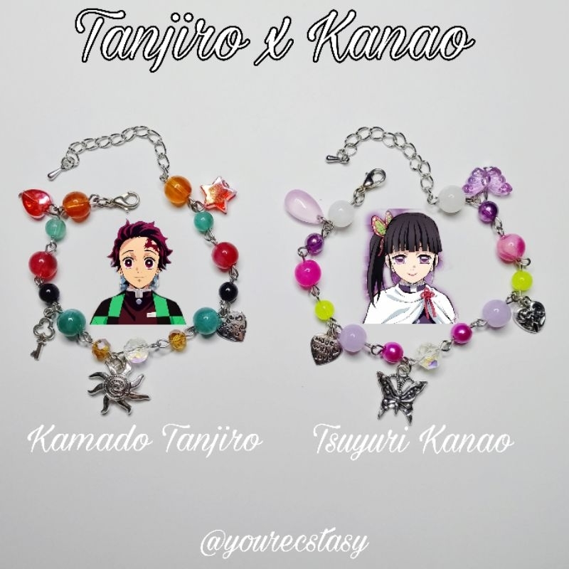 [CHOOSE J&T COURIER ONLY] Demon Slayer Tanjiro X Kanao Inspired Couple ...