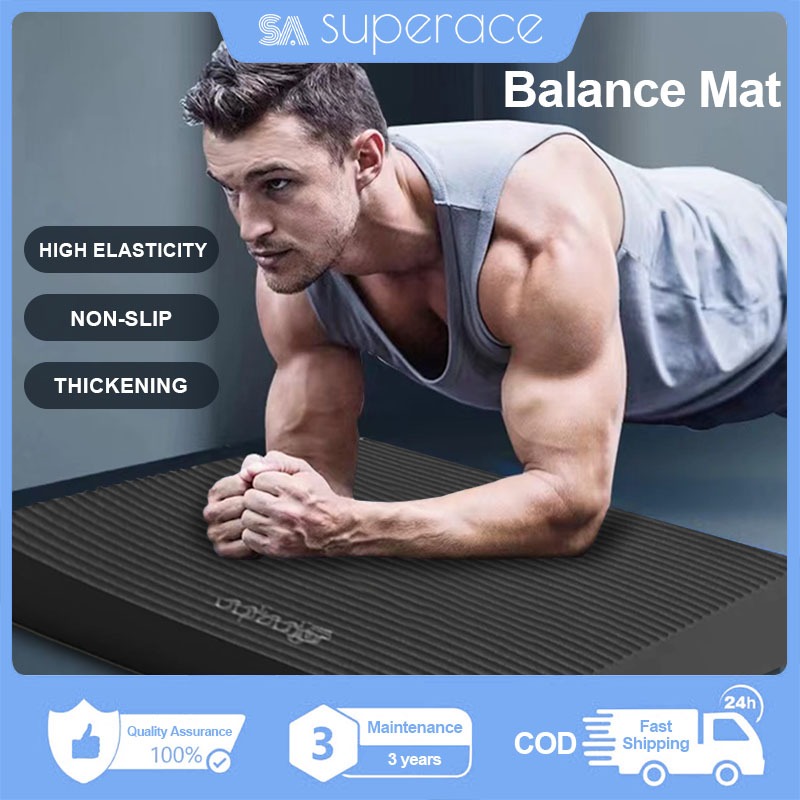 SA Balance Pad Kneeling Pad High Density yoga mat Folding Fitness Board Support Balance Pad Shopee Philippines
