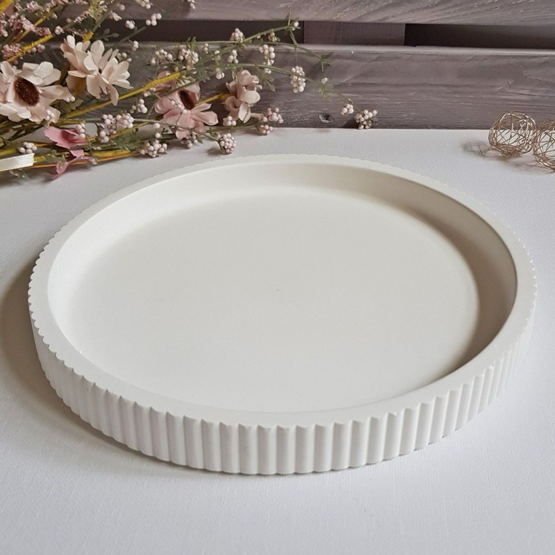 8.5 inches ribbed edge round tray | Shopee Philippines
