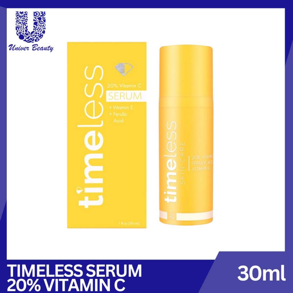 Timeless 20% Vitamin C + E Ferulic Acid Serum 30ml TIMELESS Face Serum ...