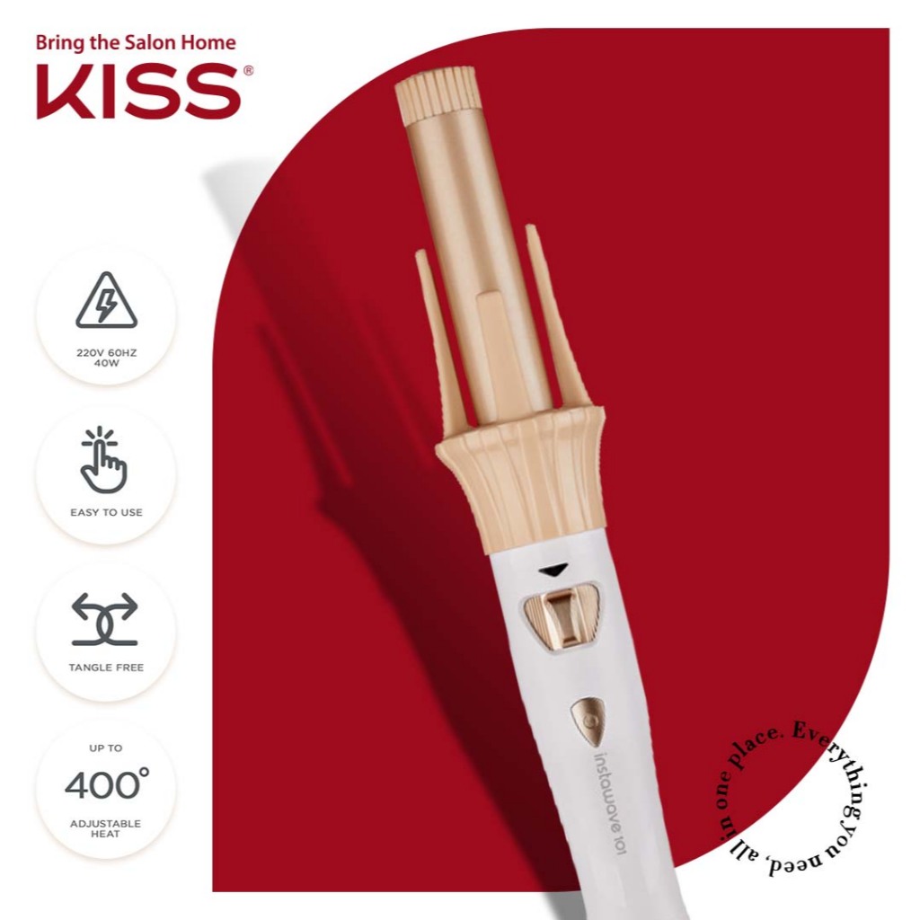 Kiss New York Instawave 101 Auto Curler Shopee Philippines