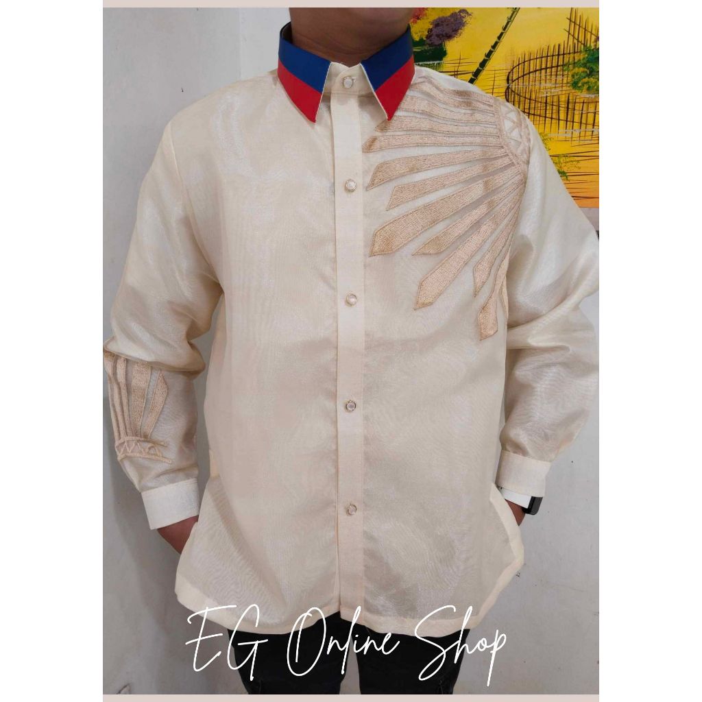 NEW MODERN BARONG TAGALOG SINAG DESIGN Shopee Philippines