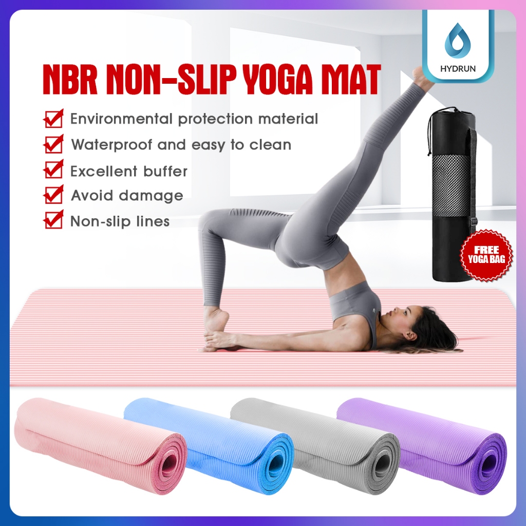 Non Slip Good Workout Mats NBR Yoga Mat Non Slip Thicken High