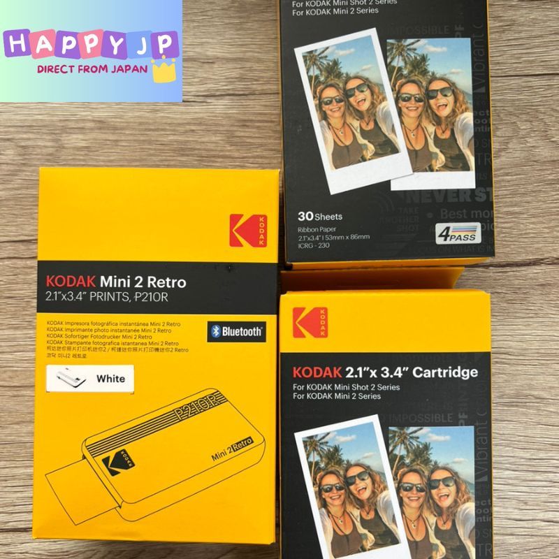 Kodak KODAK Mini Retro 4PASS Portable Photo Printer (5,3x8,6cm