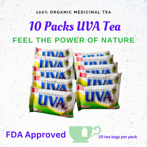 10 Packs Herbal Medicinal UVA Tea | Shopee Philippines