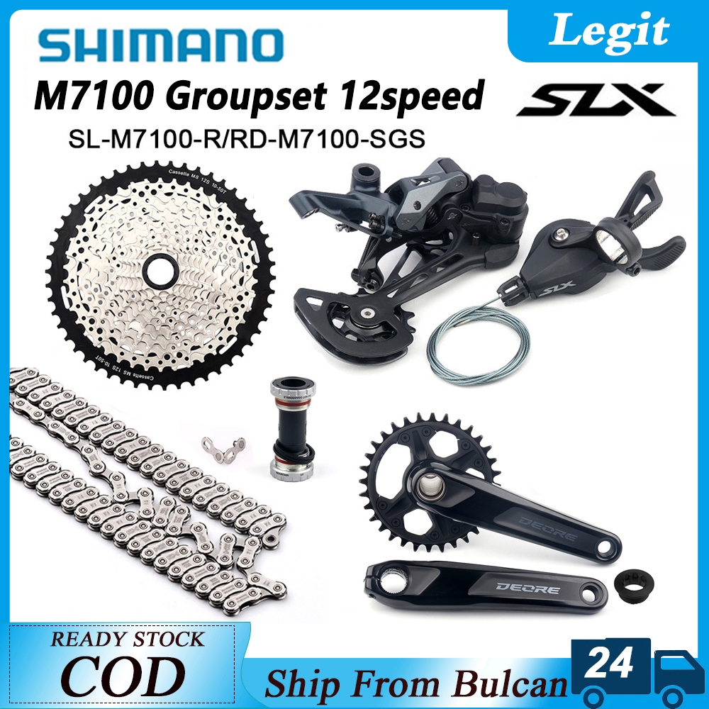 Shimano SLX M7100 12speed Groupset Shifter Rear Derailleur Sunshine ...