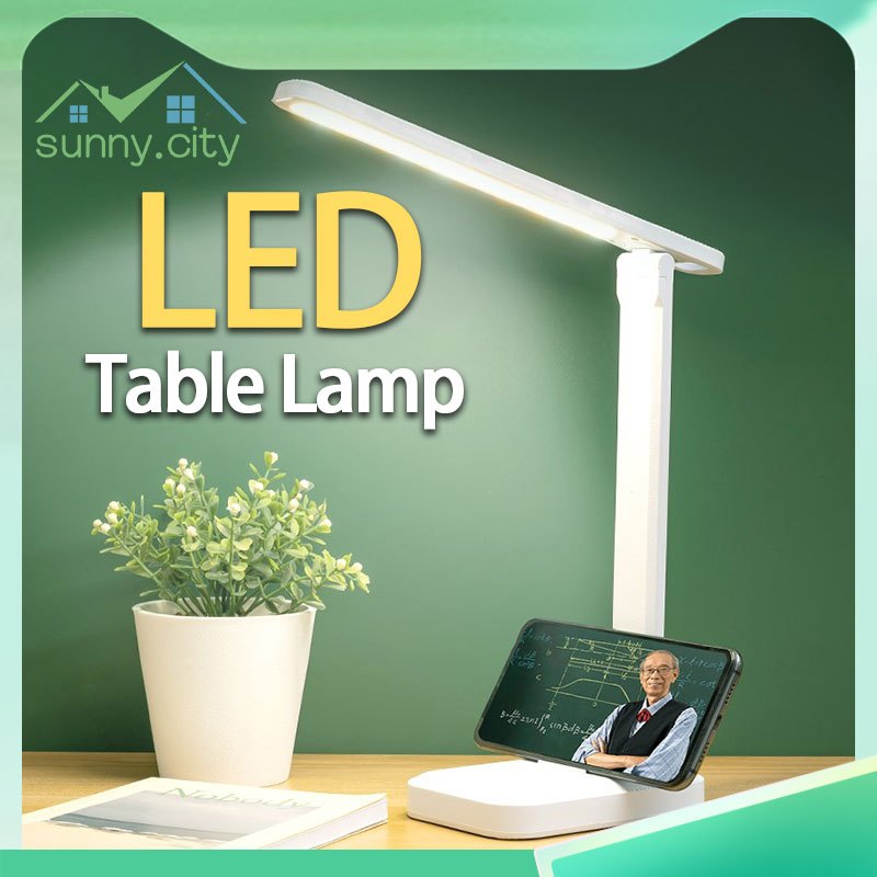 LED Desk Lamp Study Lamp 3 Levels Brightness Light Foldable Student ...
