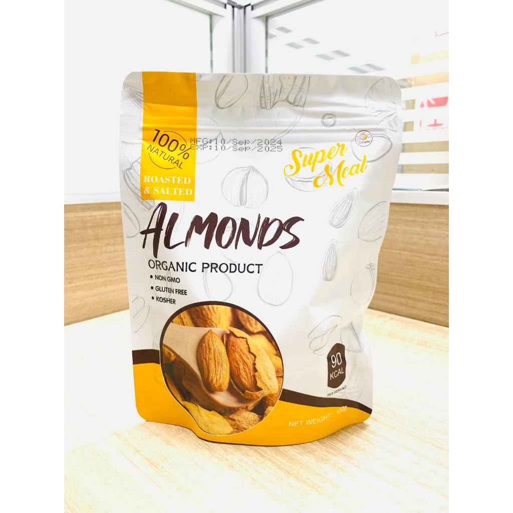 Almonds Roasted and Salted Almonds Super Meal | Shopee Philippines