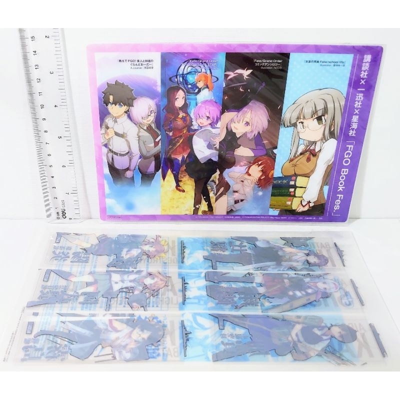 FGO / Kancolle Clear Bookmark - Official anime merch japan - fate grand ...