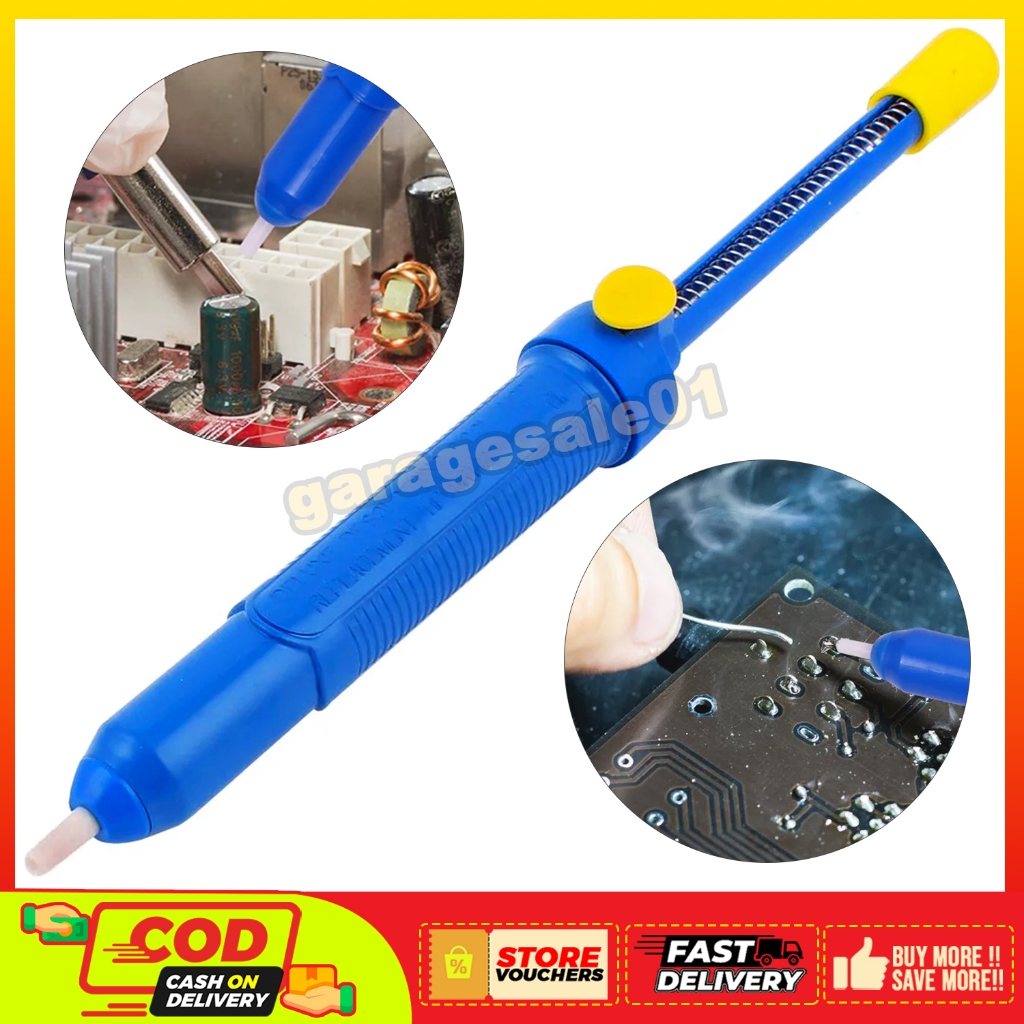 GARAGESALE01 Desoldering Pump Big Size Solder Removal Welding Repair ...