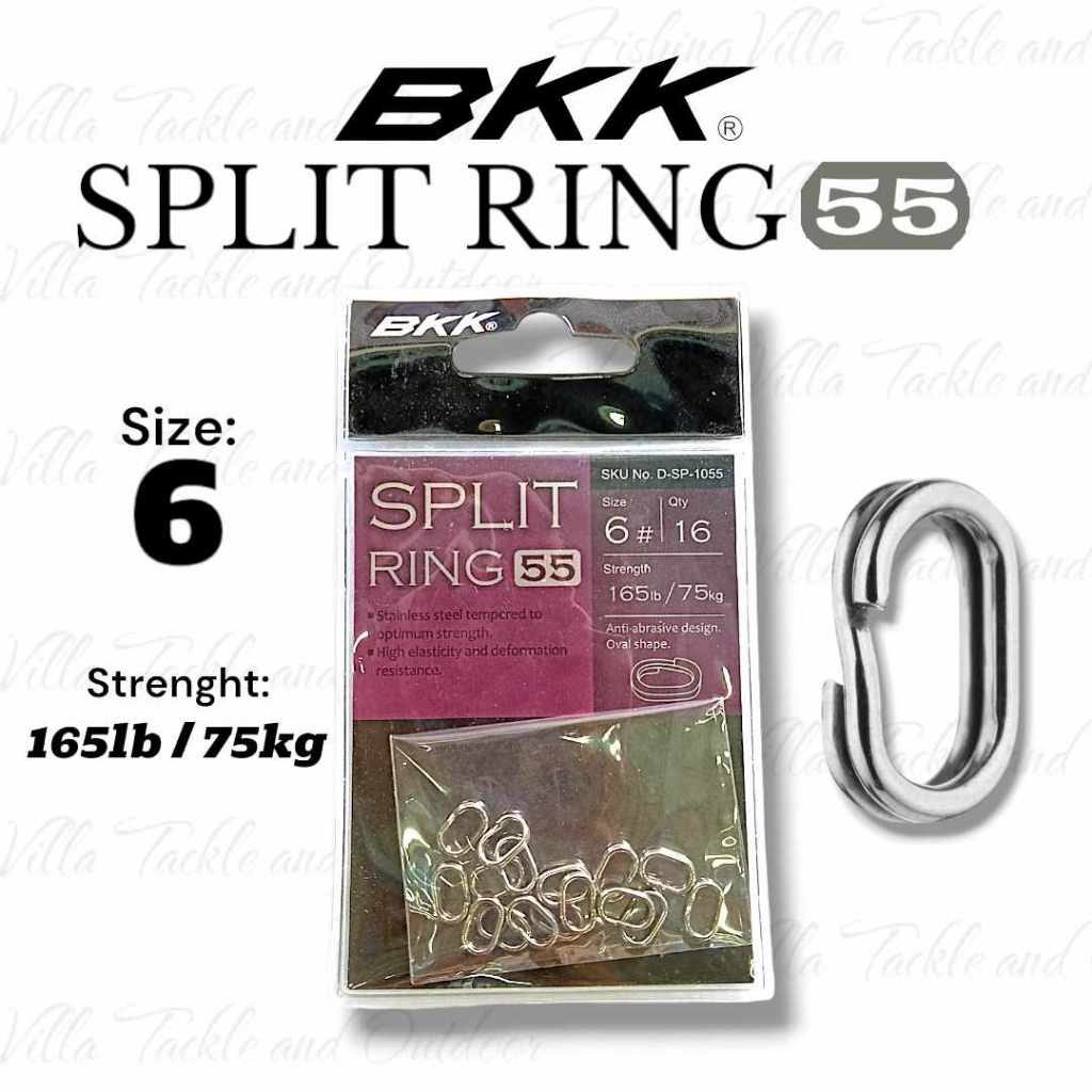 BKK SPLIT RING 55 Fishing Materials and Equipments | Shopee Philippines
