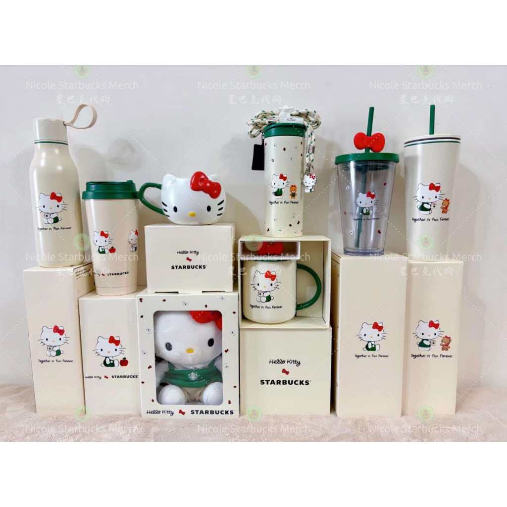 【PROMO SALE】Starbucks + Hello Kitty Collaboration Merchandise 2024