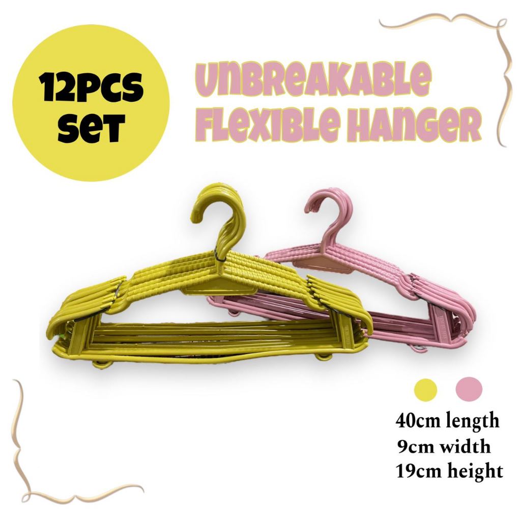BUY 1 TAKE 1 12pcs Flexible Hanger 40cm Shopee Philippines
