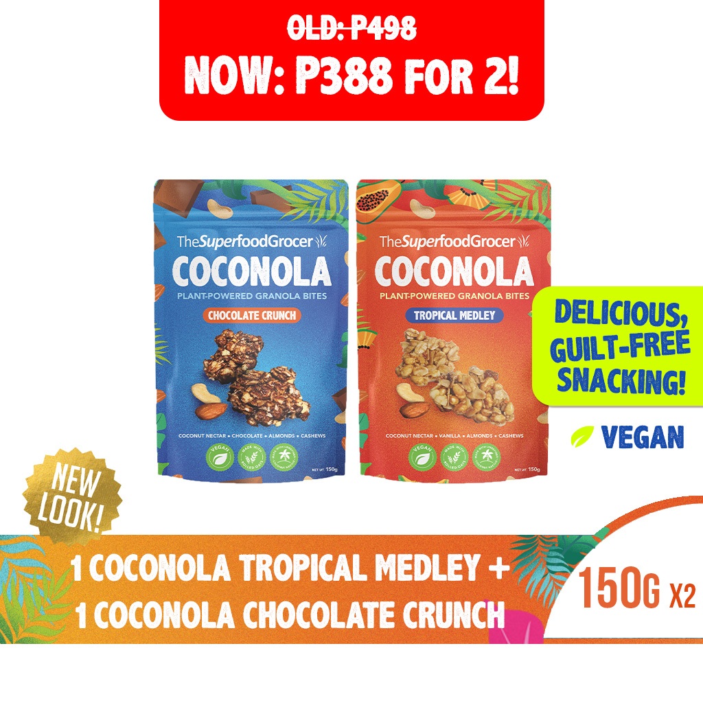The Superfood Grocer Coconola Vegan Granola Clusters Chocolate Crunch ...