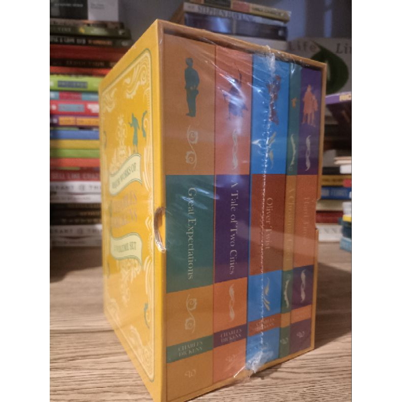 MAJOR WORKS OF CHARLES DICKENS (5 BOOKS BOXED SET/DELUXE HARDCOVER ...