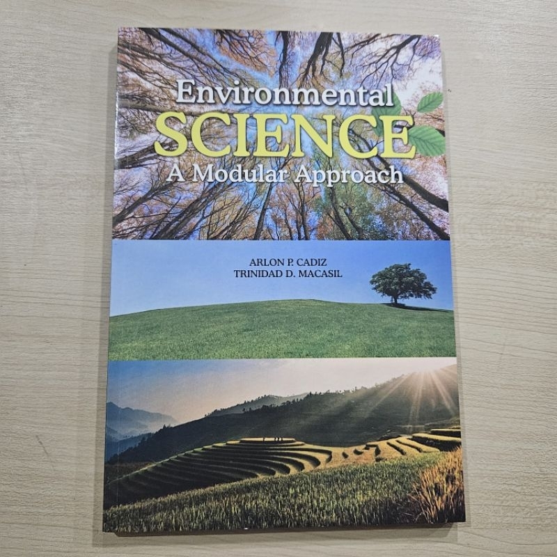Environmental Science A Modular Approach By:Arlon P.Cadiz | Shopee ...