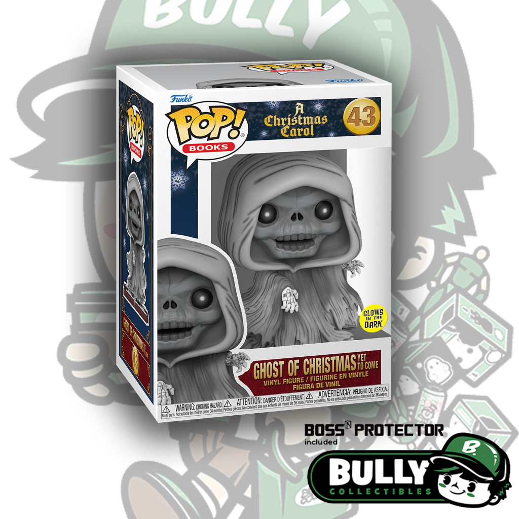 Funko A Christmas Carol POP Movies Ghost Of Christmas Yet To Come Vinyl Figure 43 Glow In The Dark