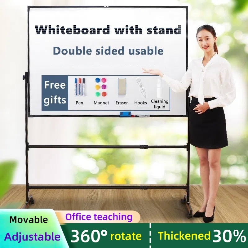 White Board for Kids Big Whiteboard With Stand Office Bulletin