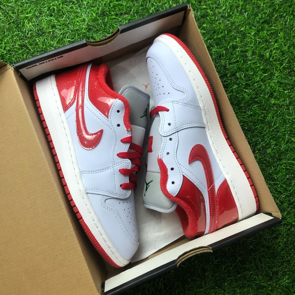 aj1 low white green