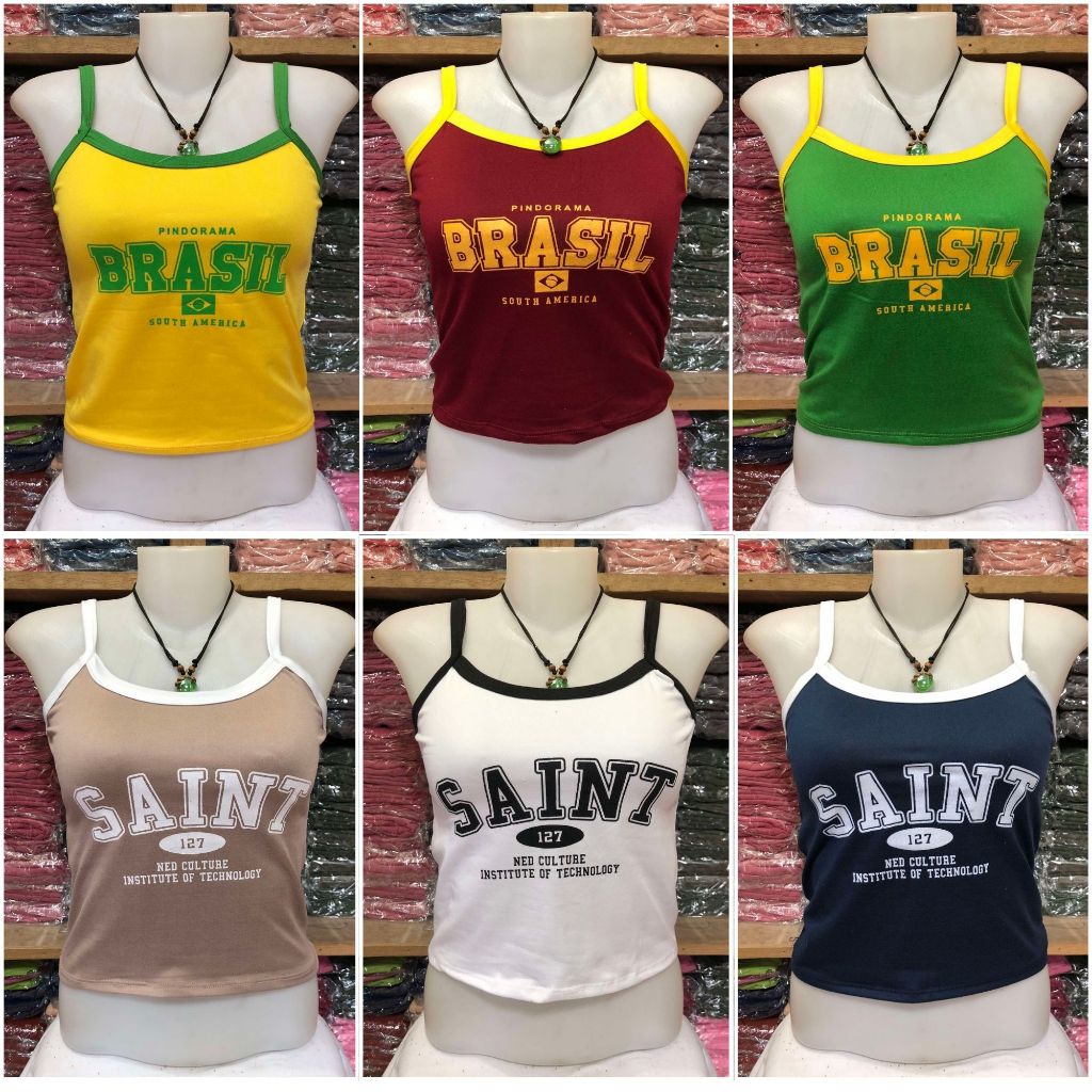 Fyang Camisole Tank top Sleeveless | Shopee Philippines