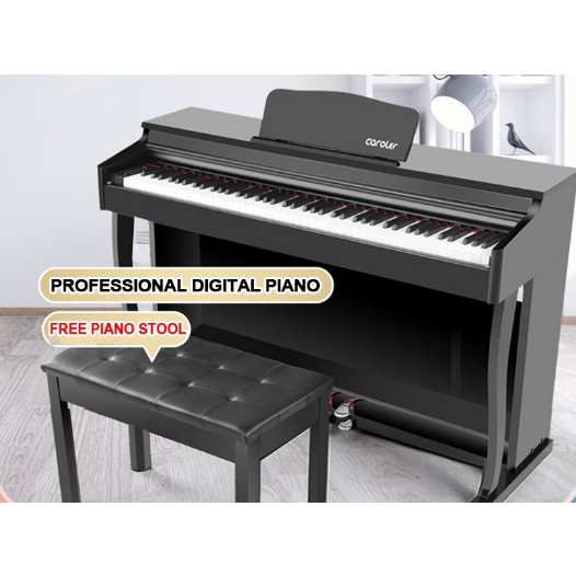 Digital piano deals with screen