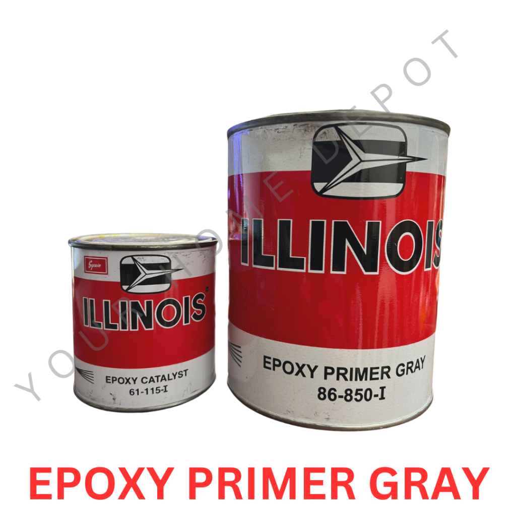 Epoxy Primer Gray 1L and 4L with Catalyst Shopee Philippines