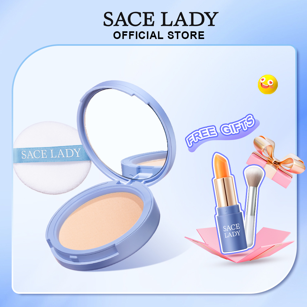 SACE LADY Face Powder Oil Control Matte Long Lasting Flawless Setting ...