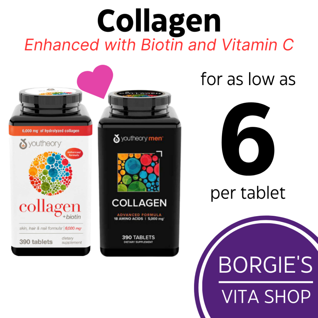 Collagen Supplement with Biotin and Vitamin C Imported from Costco USA