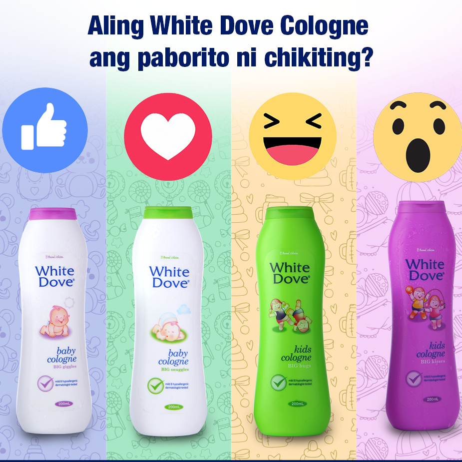 White Dove Baby Cologne 200ml | Shopee Philippines