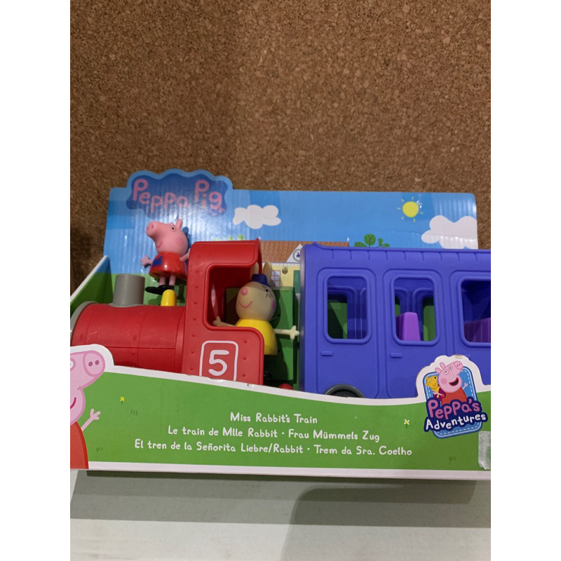 peppa pig miss rabbits train | Shopee Philippines