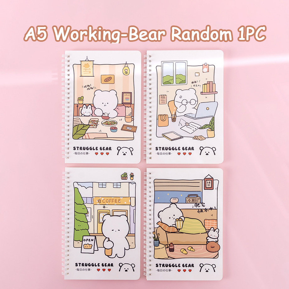 Flash Time A5 Japanese Style Cartoon Coil Notebook School Supplies ...