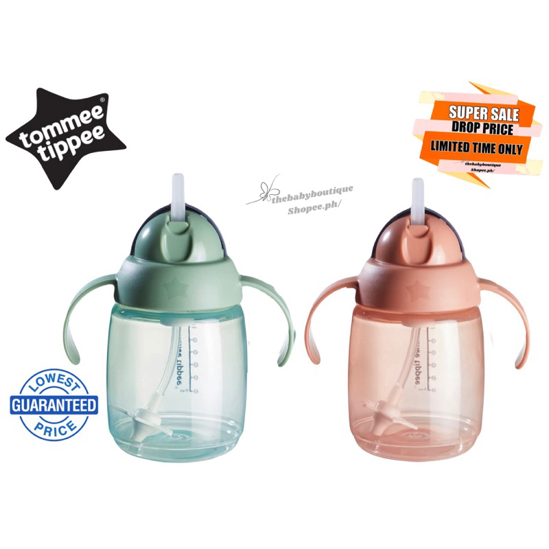 Tommee Tippee Superstar Weighted Straw Cup for Toddlers, 6m+, 10oz