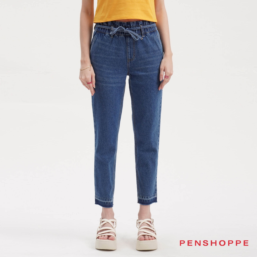 Penshoppe denim shorts for women sales