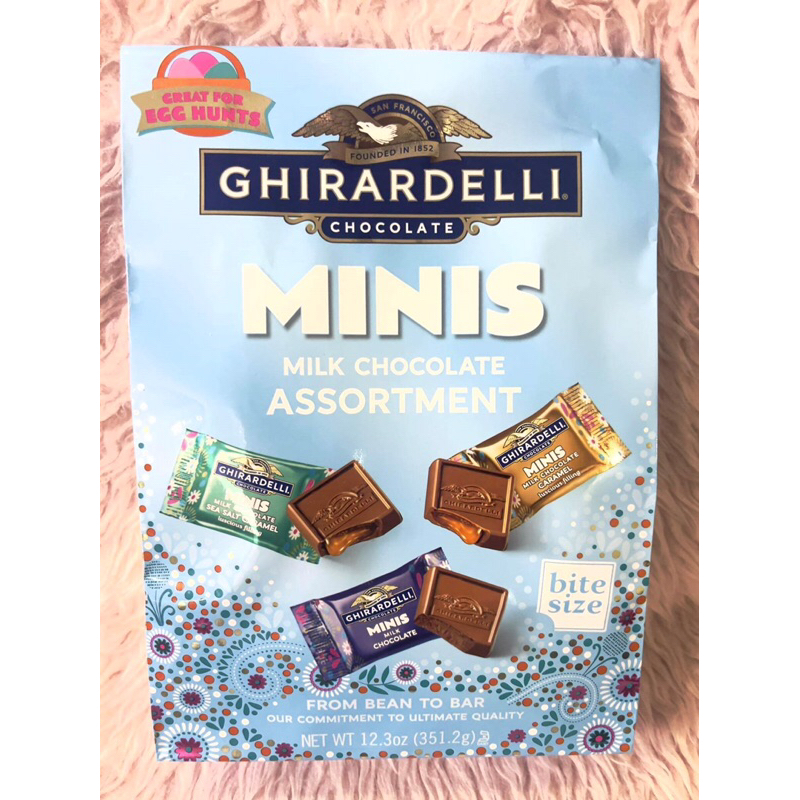 Ghirardelli MINIS Milk Chocolate ASSORTMENT 40pcs/351.2g Shopee Philippines