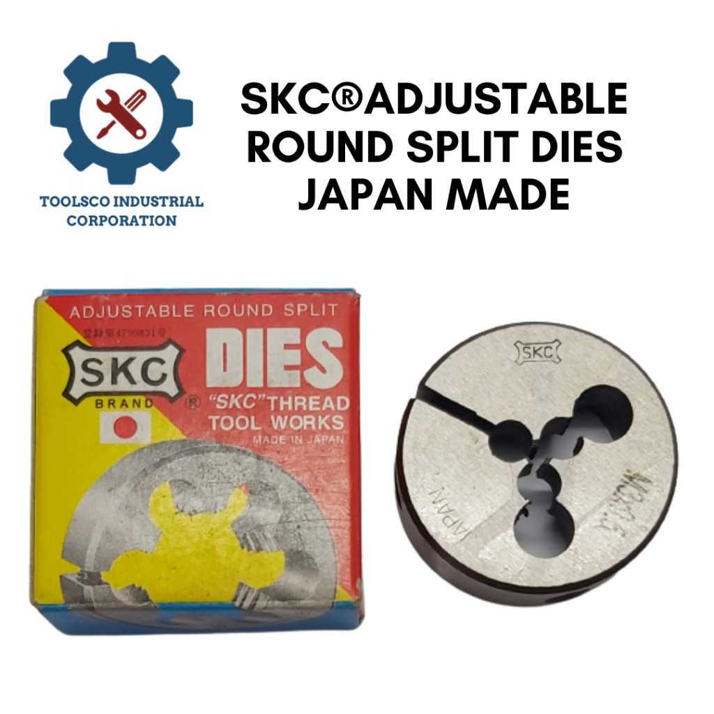 SKC®ADJUSTABLE ROUND SPLIT DIES JAPAN MADE Shopee Philippines