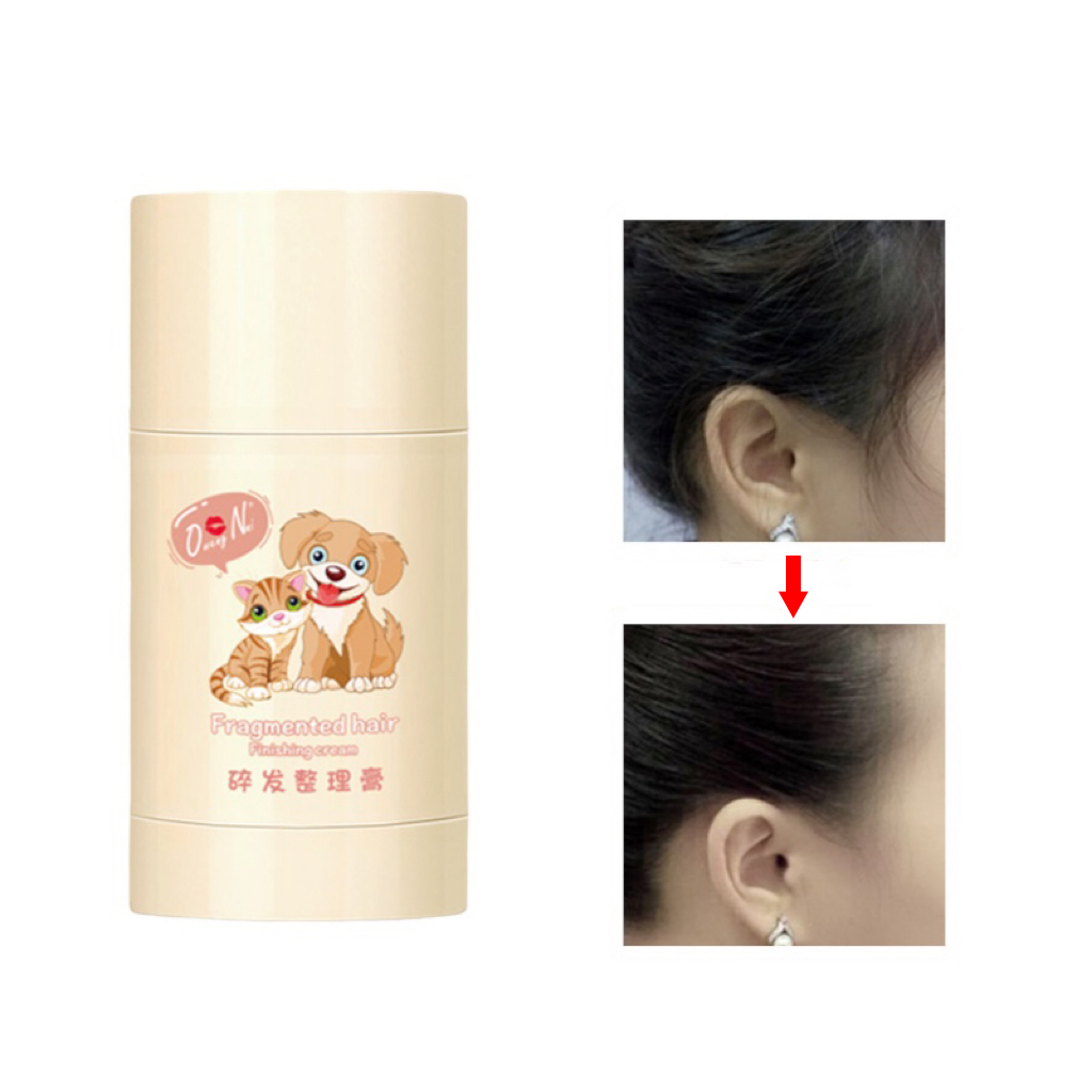 Anti-Frizz Broken Hair Finishing Cream Non-Greasy Fluffy and Soft Hair ...